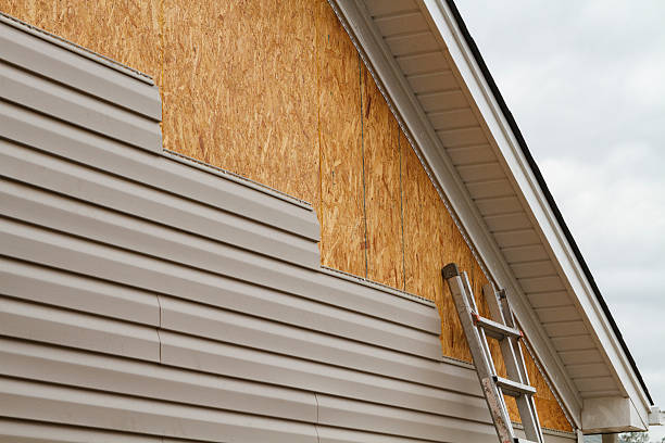 Professional Siding Repair technician working in Midland, TX